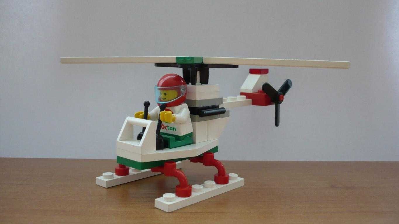 Klocki LEGO® 6515 Town - Stunt Copter 1994r. Kompletność 100%
