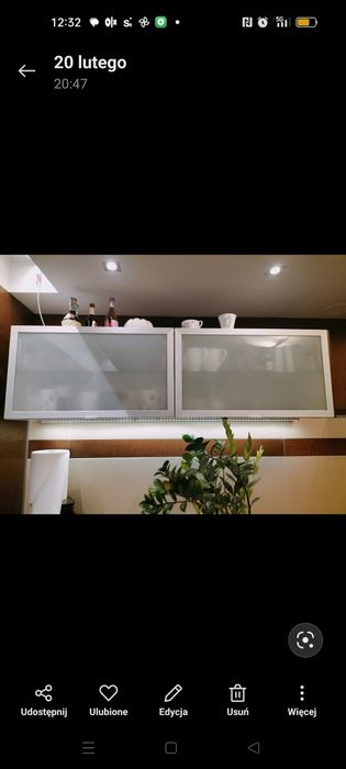 Sprzedam fronty meblowe kuchenne fornir naturalny Ikea używane