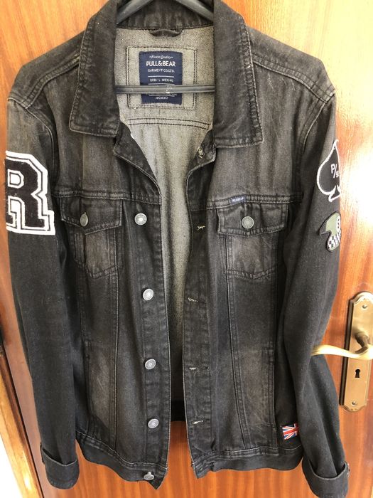 Casaco Blusao Ganga Jeans Vintage Retro Pull&Bear