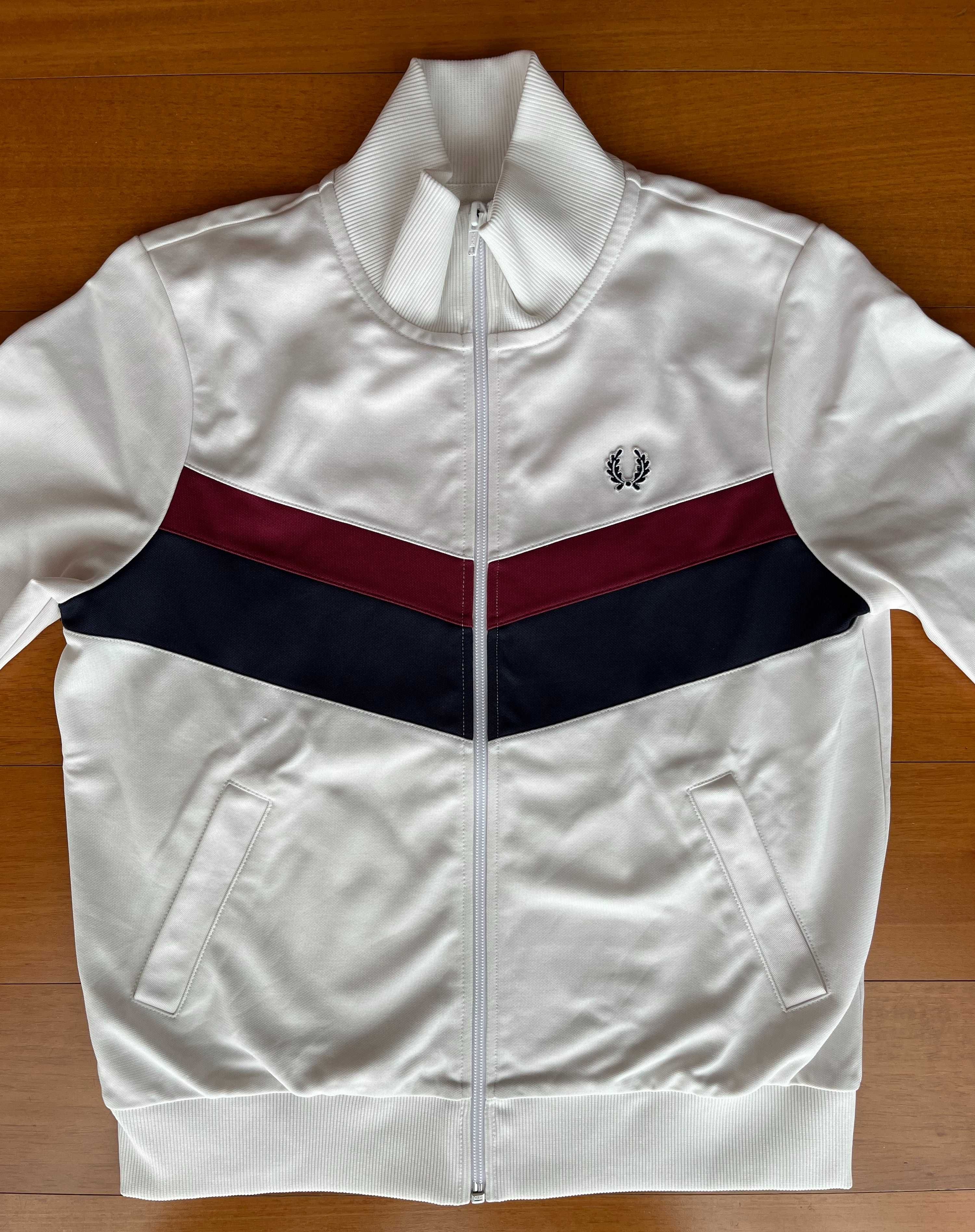 Casaco da Fred Perry - Senhora - Tamanho S - Branco