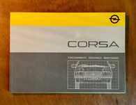 OPEL CORSA / CORSA TR - manual de instruções - ano 1985 - 21x14,7 cm/s