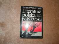 Literatura polska po 1939 roku Tomasz Wroczyński