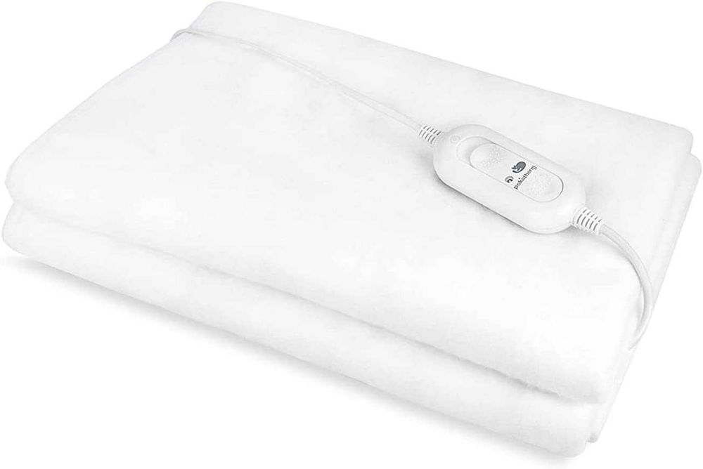 (NOVO) Aquecedor de cama de solteiro, 60 W, 150 x 80 cm , elétrico