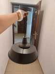 Lampa wisząca czarna