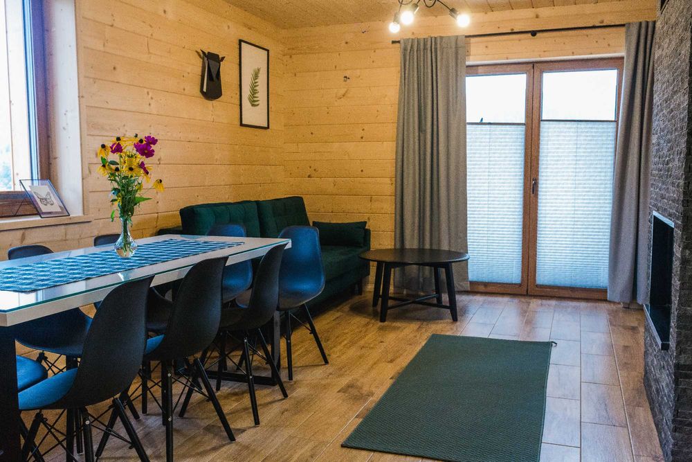 Domki Falsztyn Premium 9,10 osobowe. Jezioro Czorsztyńskie, Niedzica