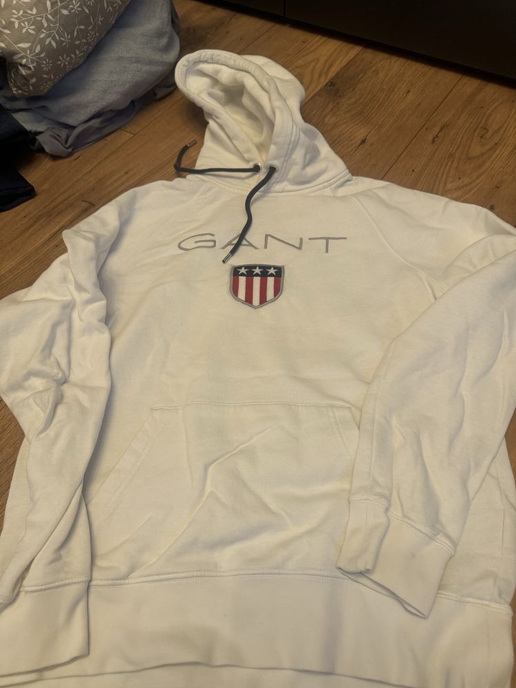 Bluza guess i gant s/m biale