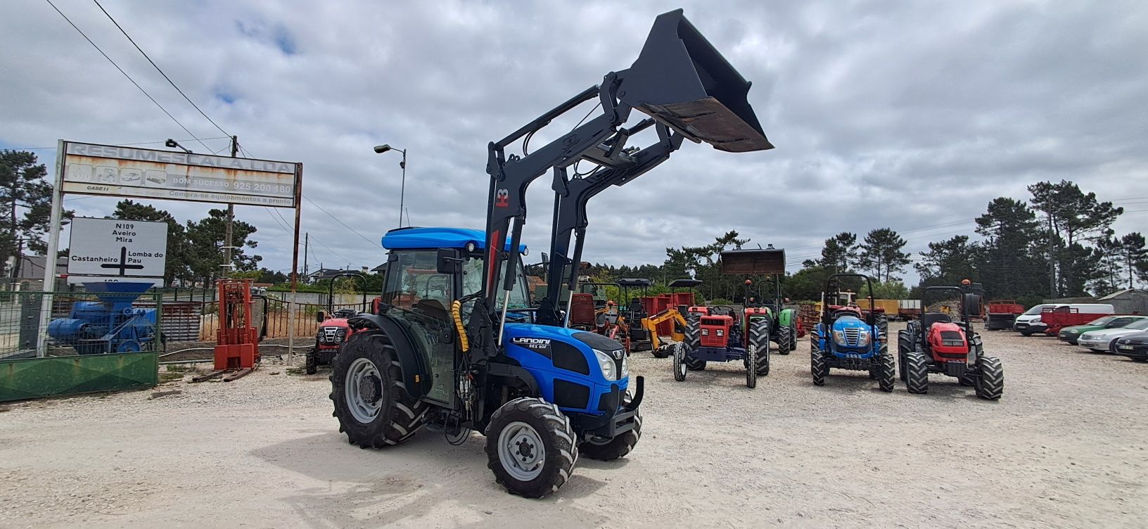 Tractor/Trator Landini Rex 80F cabinado