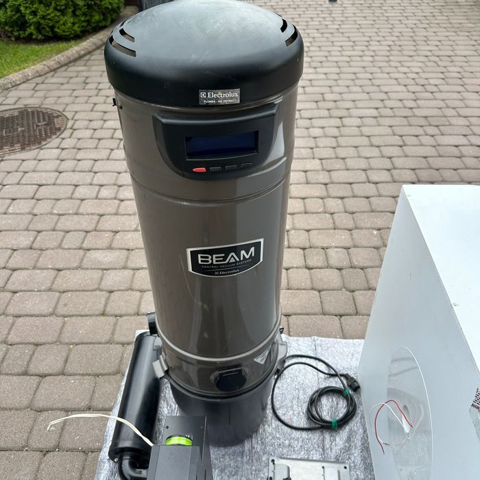 Odkurzacz Centralny BEAM SC375EF + 2kasety  + 2węże + akcesoria ZESTAW