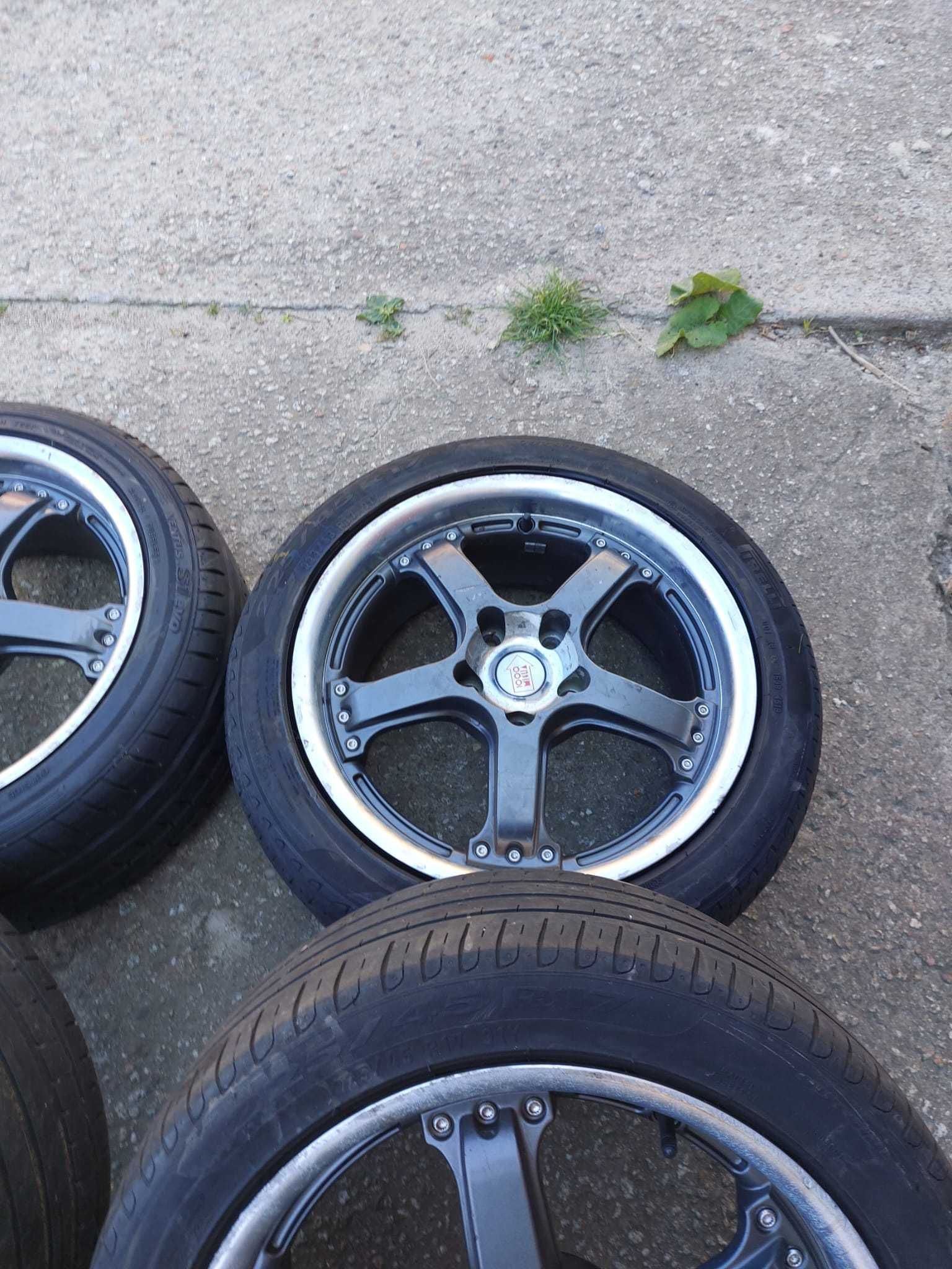 koła MILE MILA 17 cali 5x114 Toyota Honda Kia i inne  225/45 r17 lato