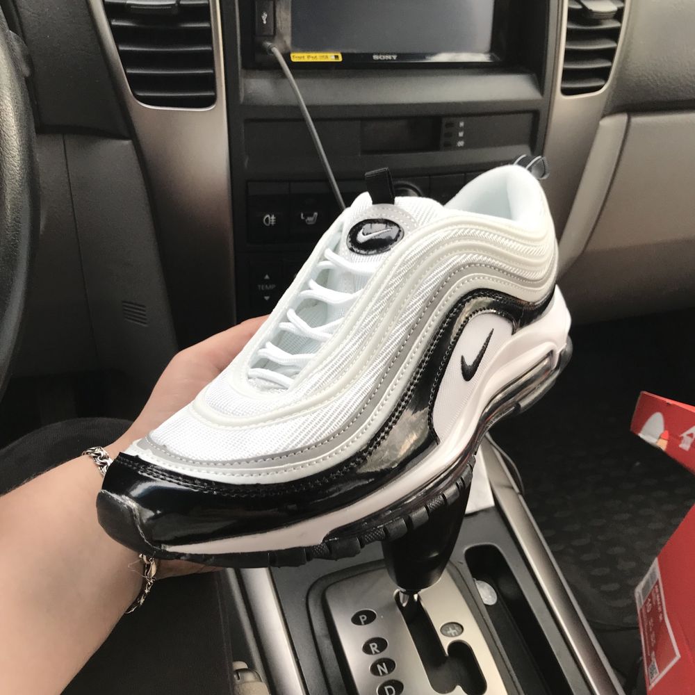 НОВІ Nike AIR Max 97 White - Black Patent