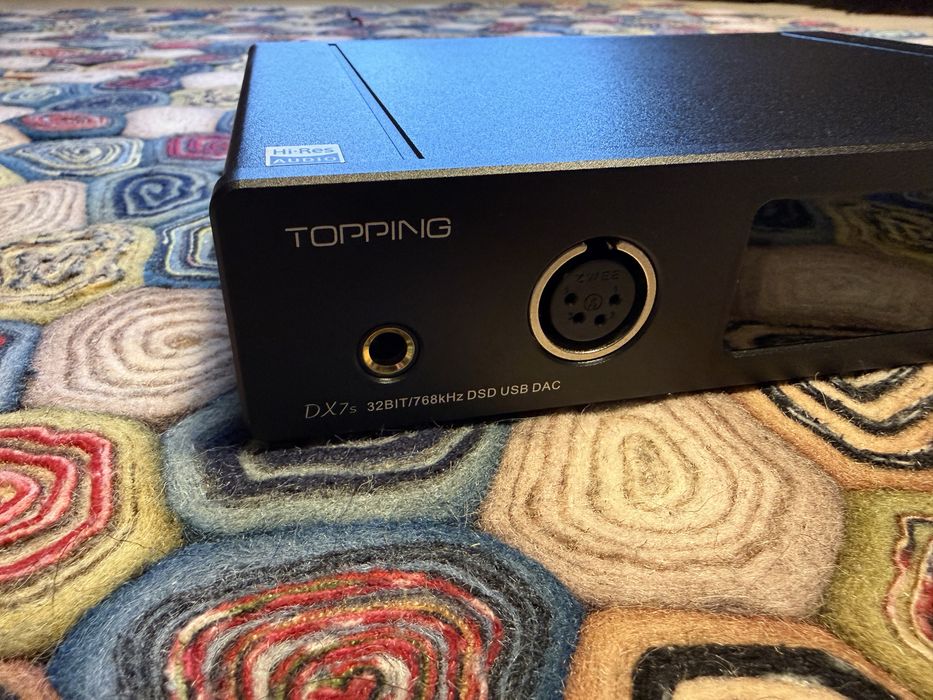 DAC Topping DX7s czarny stan idealny fabryczny komplet