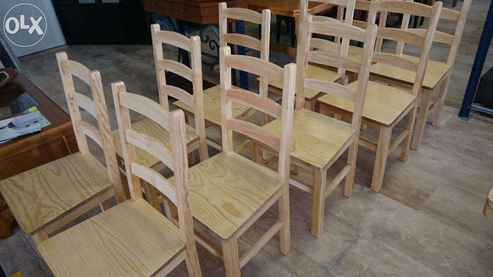 Cadeira em madeira pinho "Nova"