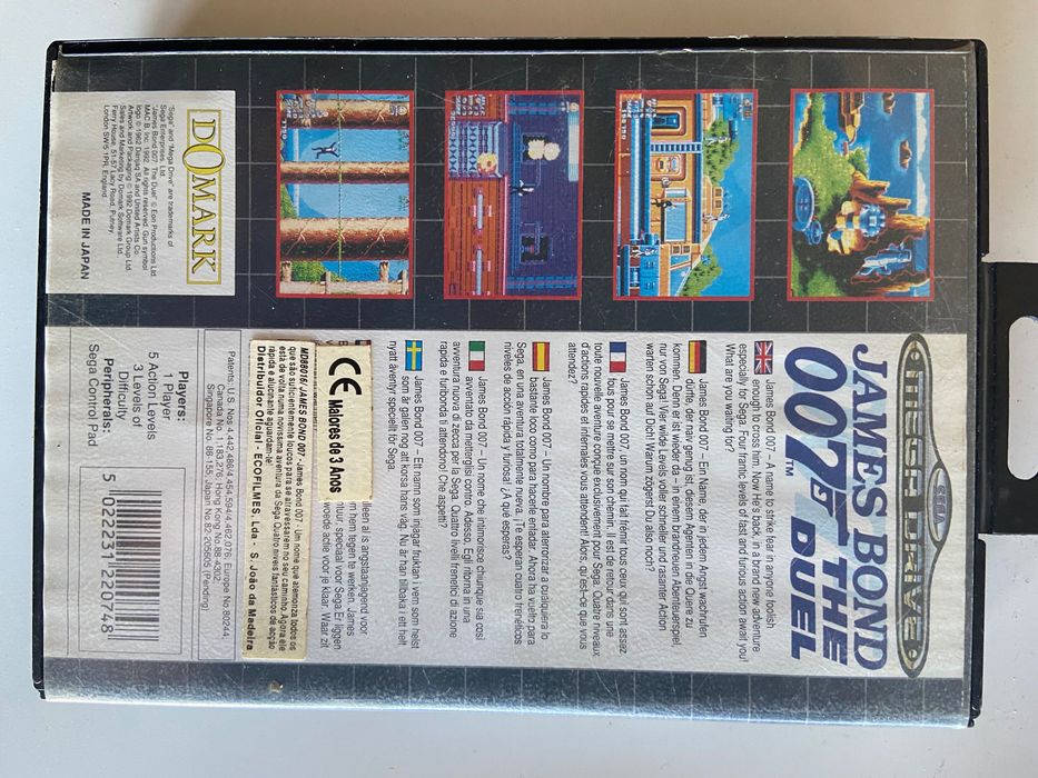 James Bond 007 the Duel (mega drive)