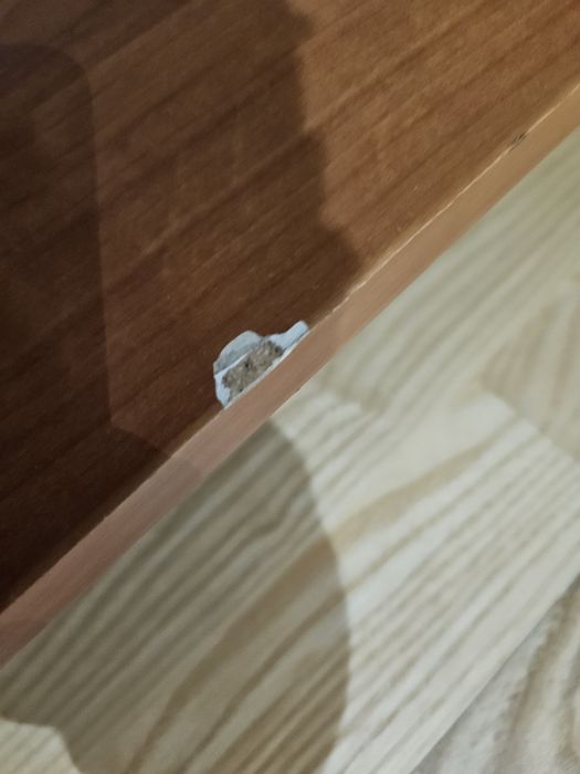 Szafka komoda regał brązowy 3 półki pokój regał biurowy
