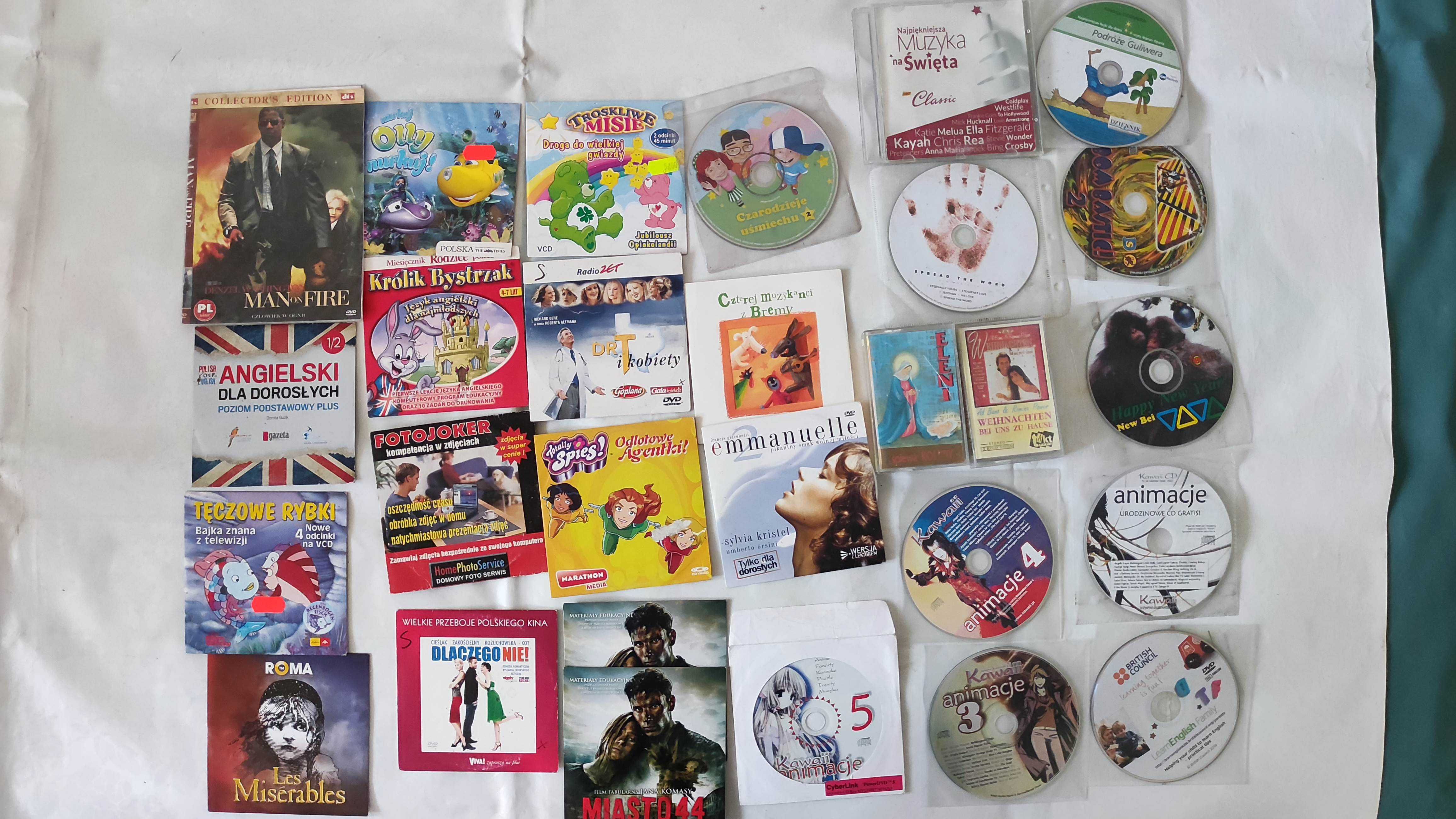 p. Ilona bajki płyty CD muzyka piosenki filmy kasety CD ang. niemiecki