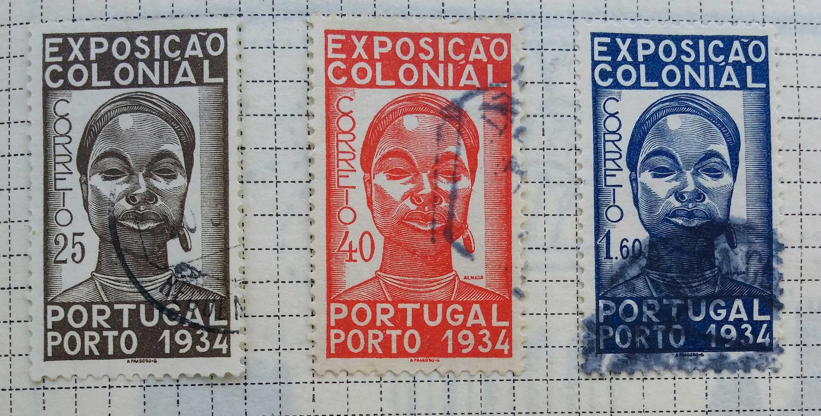 Filatelia selos Portugal 1 exposição colonial portuguesa 1934