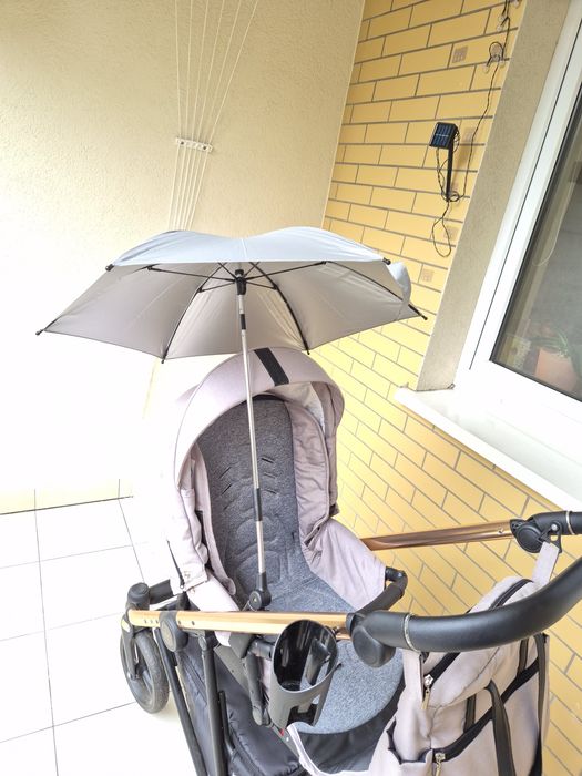Parasol do wózka na klips.