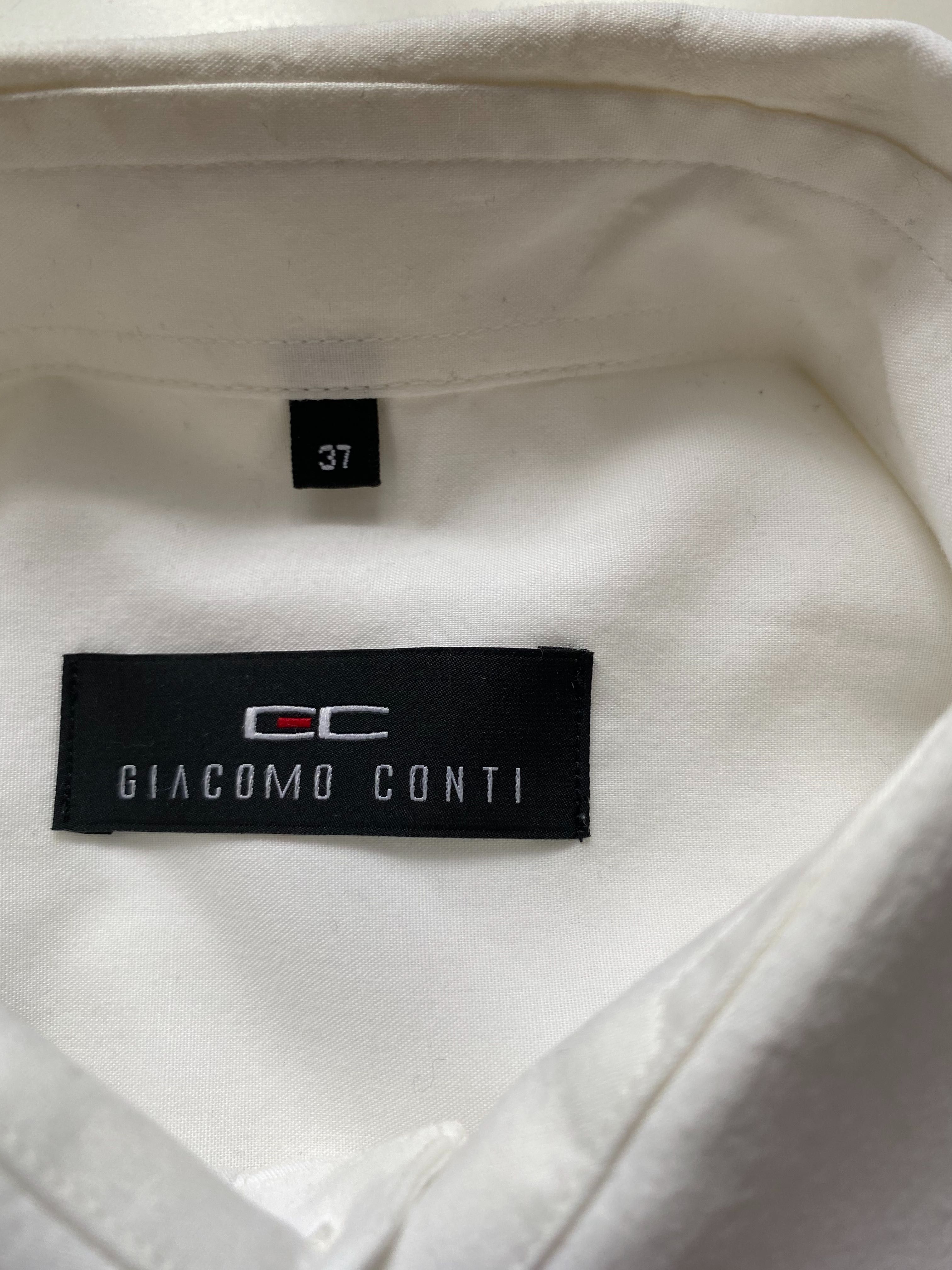 Elegancka koszula w kolorze śmietanki Giacomo Conti rozm.27