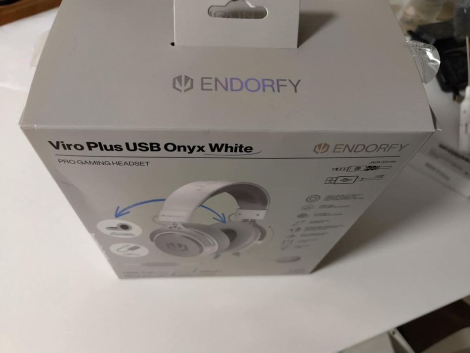 Słuchawki Endorfy Viro Plus Onyx White