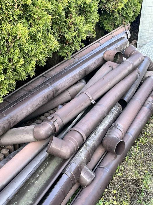 Komplet rynny plastikowej