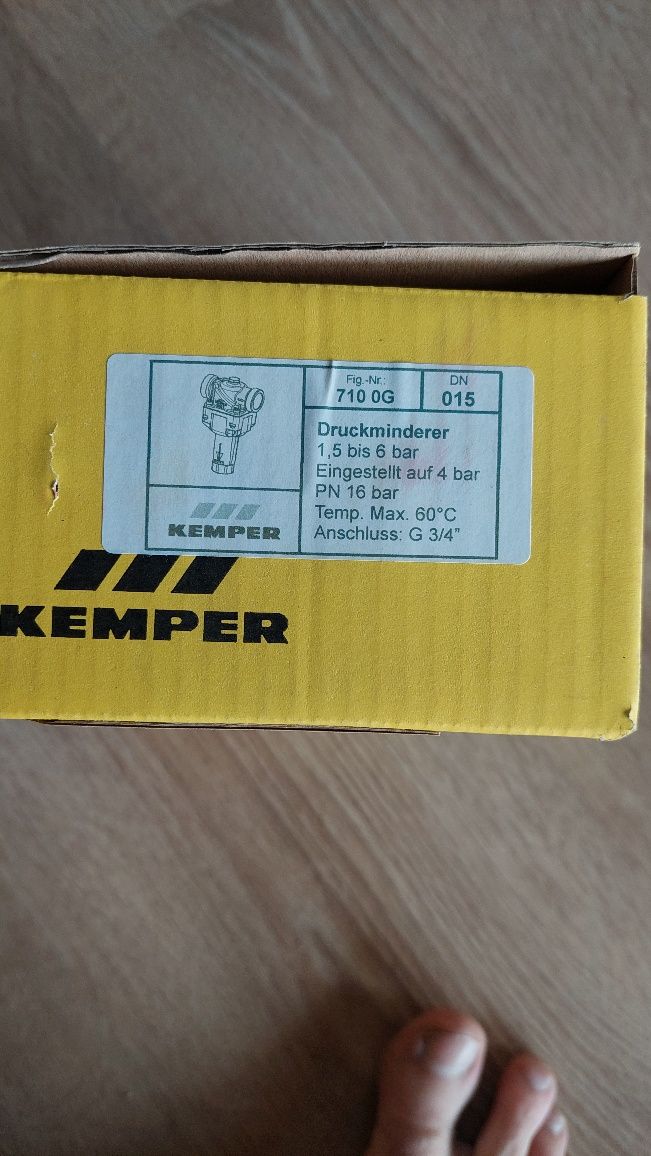 Reduktor Cisnienia firmy Kemper 710 0G DN 15