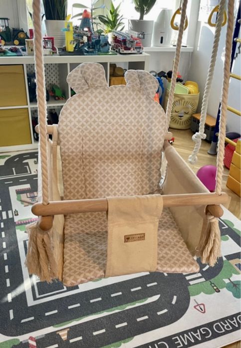 Bujawka huśtawka domowa dla maluszka