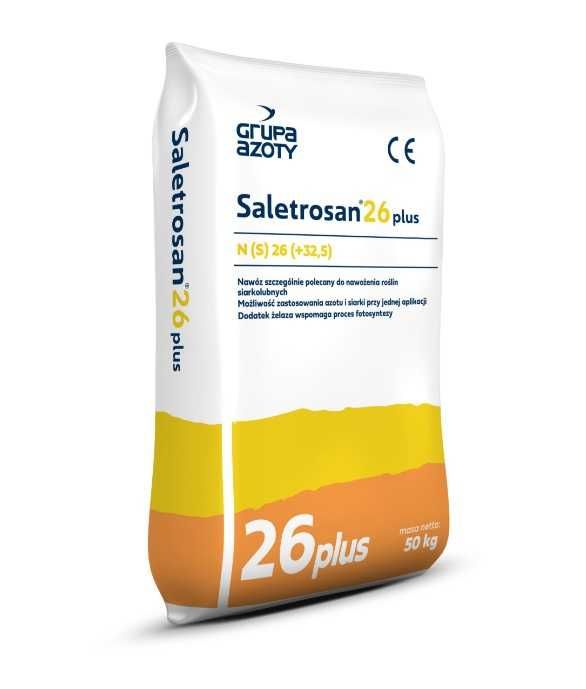 Saletrosan 26 w workach dostępny od ręki, saletrosan 26 worek 50kg