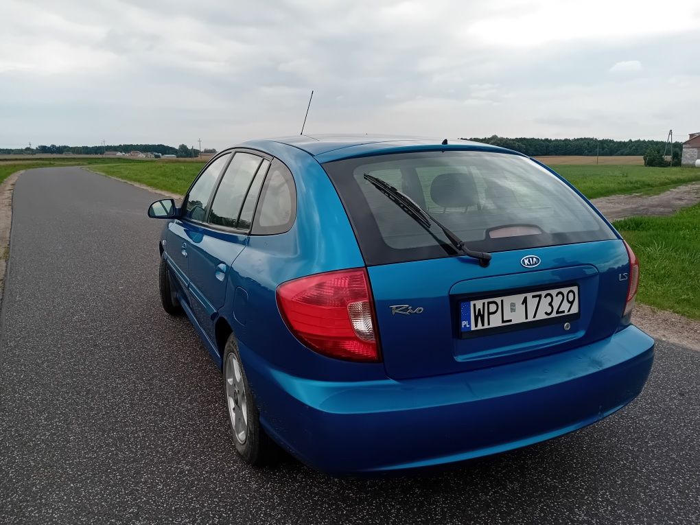 Kia Rio 2004 1.5 180tys przebiegu