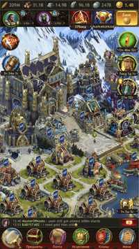 Продам качаний аккаунт Викинги Vikings War of Clans