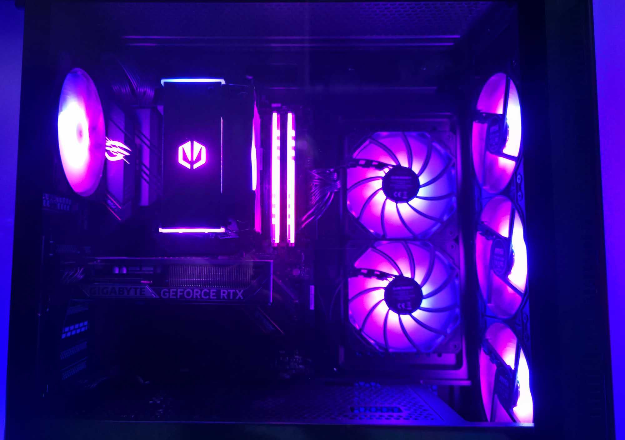 Komputer gamingowy Ryzen 5 5600, RTX 5060, DDR 4 32GB, M2 1 TB
