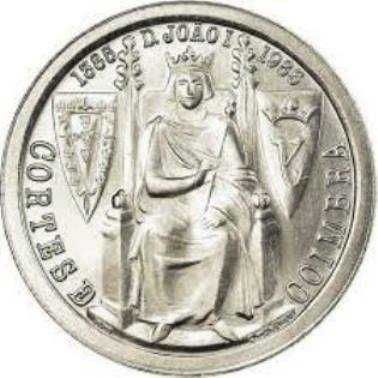 Moedas Portuguesas - 25$ escudos (Cortes de Coimbra)