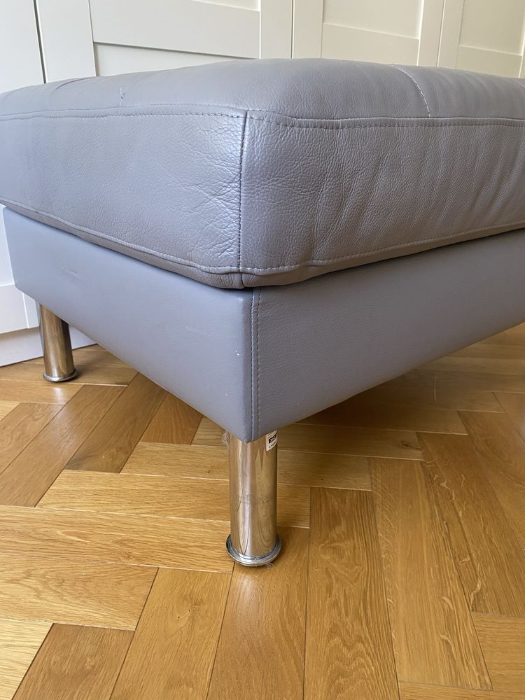 Podnozek puf landskrona ikea skora