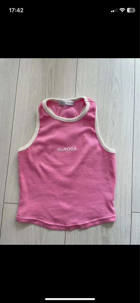Crop top OLV o la voga MINTZ m barbie pink
