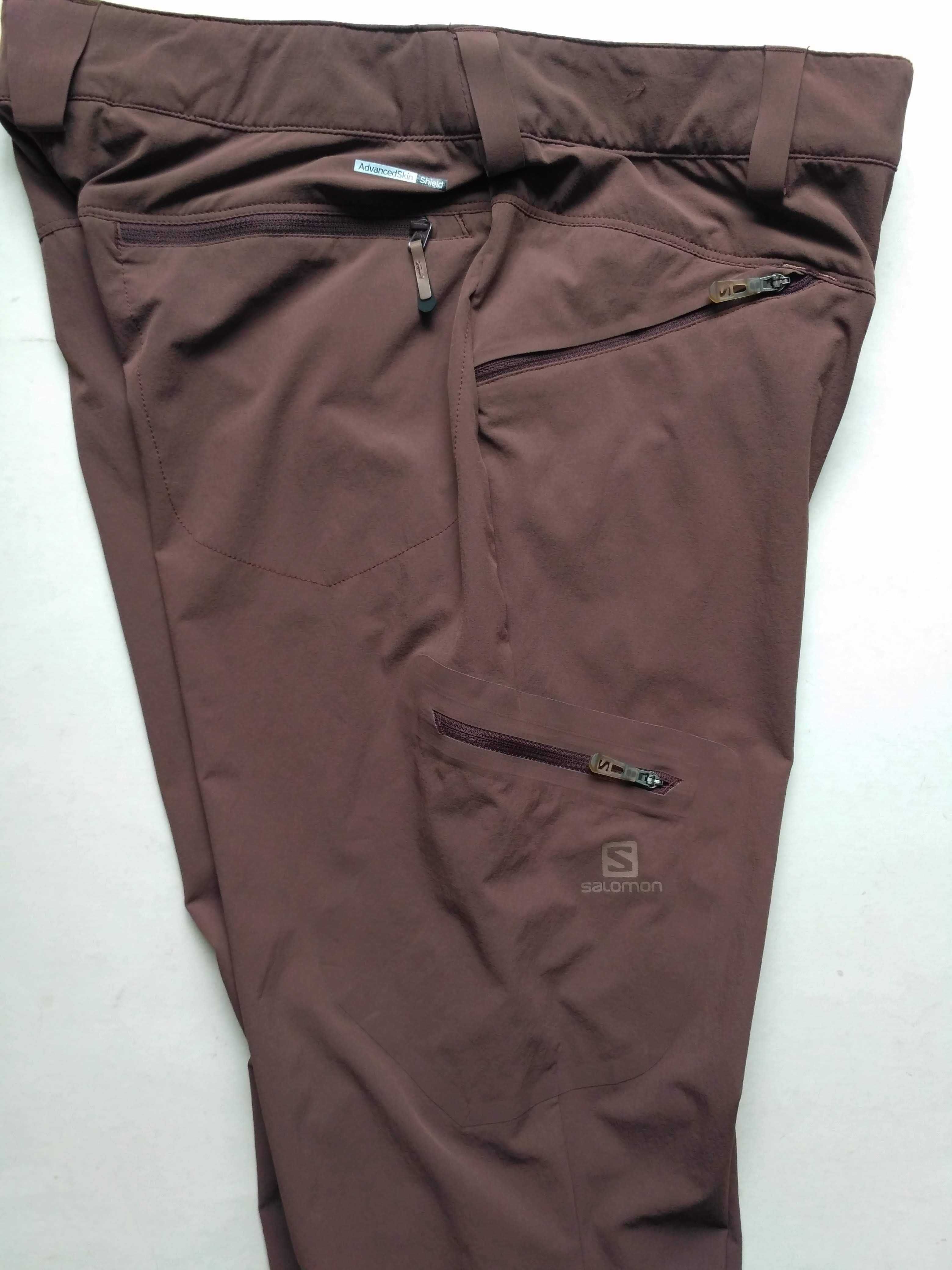 Штани SALOMON Wayfarer Wos 38R M AdvancedSkin Shield kakao вагітних