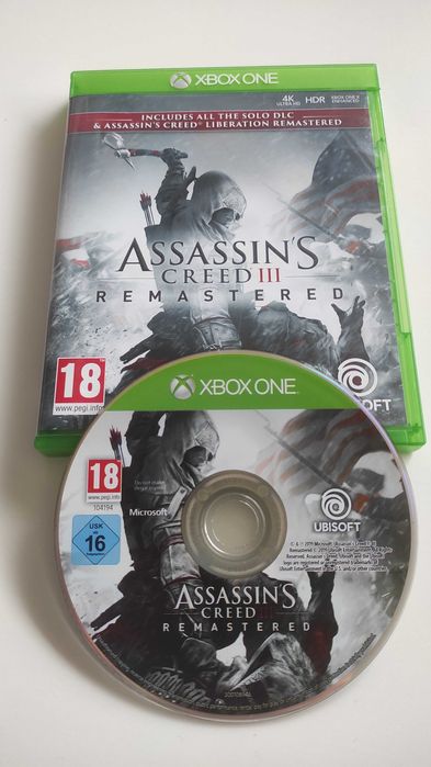 Assassin's Creed III 3 Remastered Xbox One