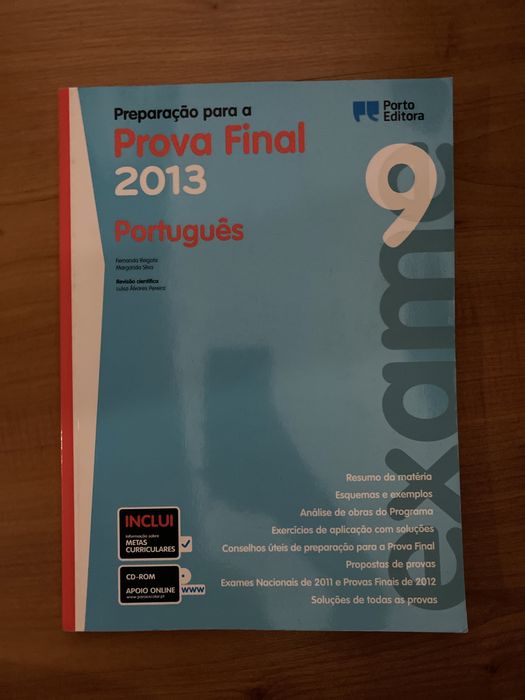livro de preparação para o exame de português do 9° ano (2013)