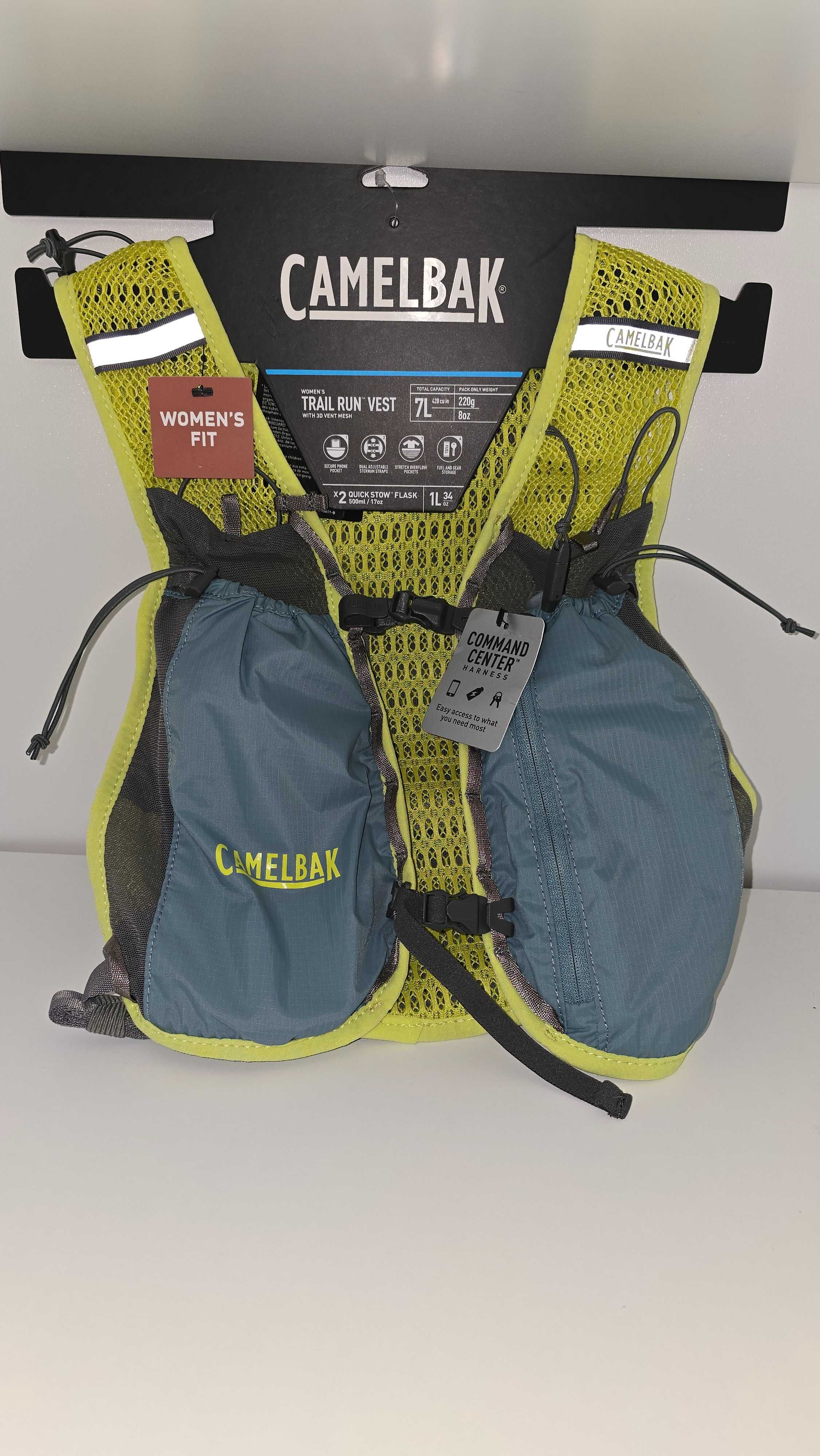 Kamizelka biegowa Flask Camelbak Women's Trail Run Vest smoke blue