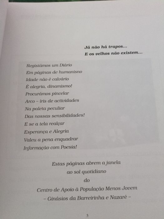 Já não há trapos...e os velhos não existem...António Manuel de Castro