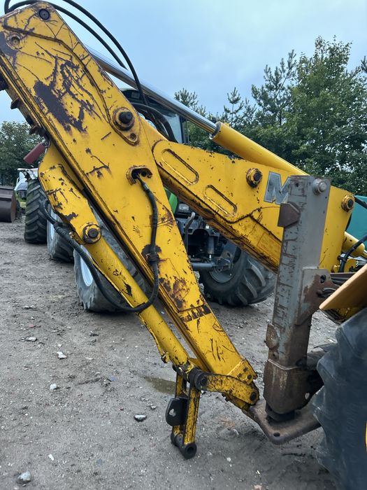 Koparko ładowarka MF 860 Teleskop 4 łyzki