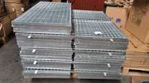 Wycieraczka metalowa wejściowa  60x40x2,5 cm NAJTANIEJ ! KRATKA OCYNKO