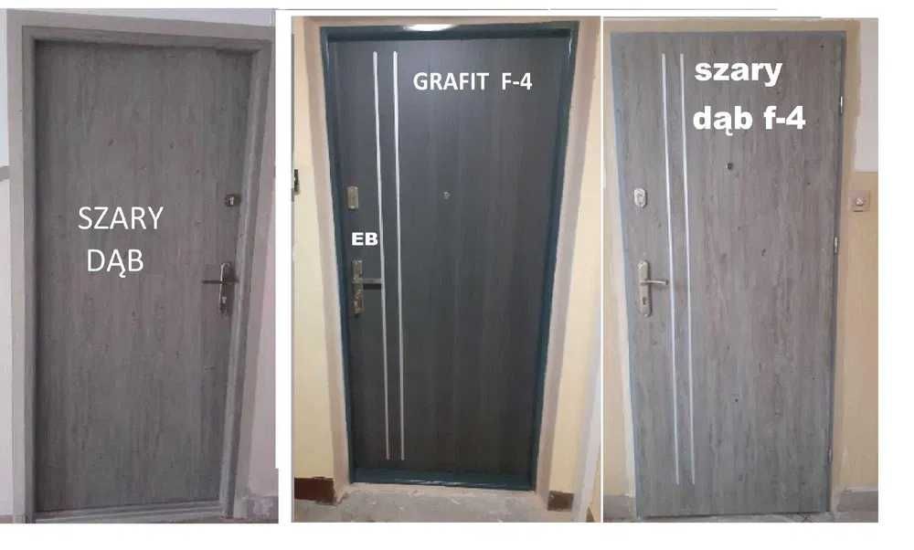 Polskie drzwi wejściowe-ZEWNĘTRZNE ,montaż GRATIS, Cała Częstochowa