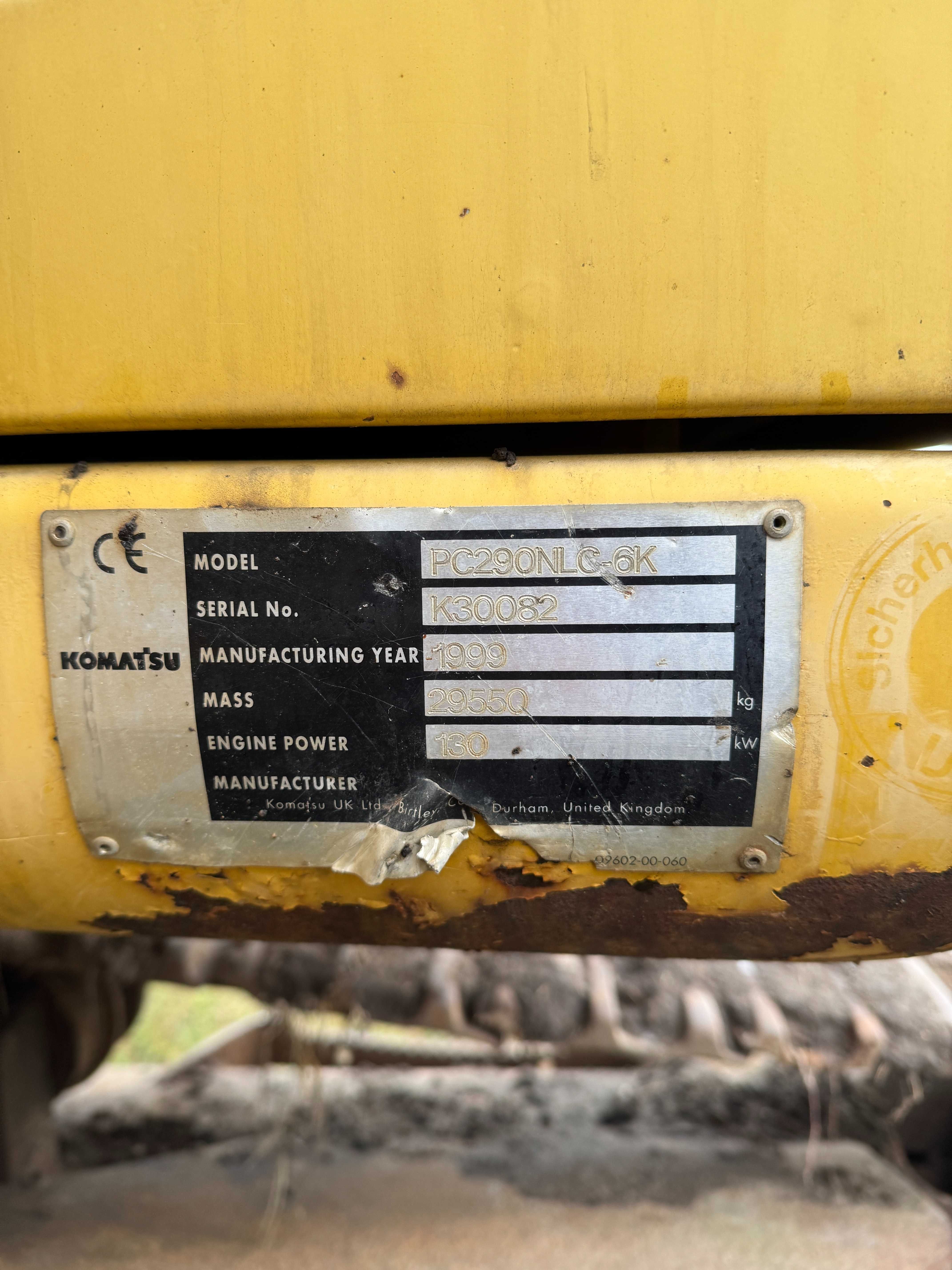 Koparka Komatsu PC290 NLC-6K stan 100%