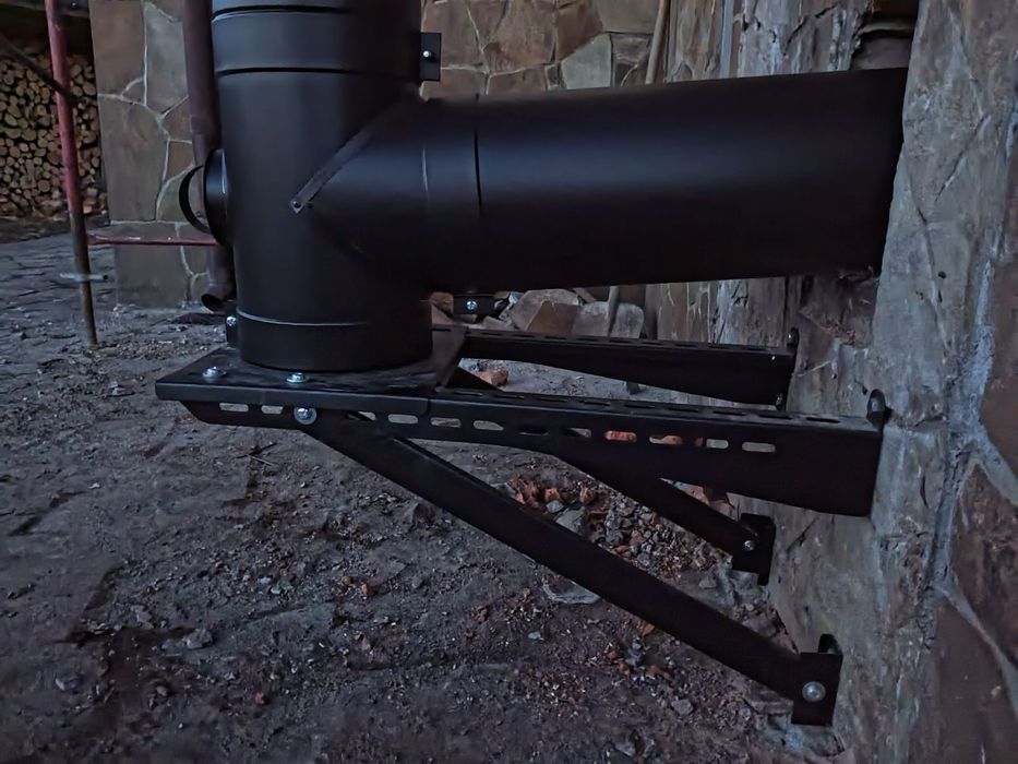 Loft Димохід для котла вентиляція