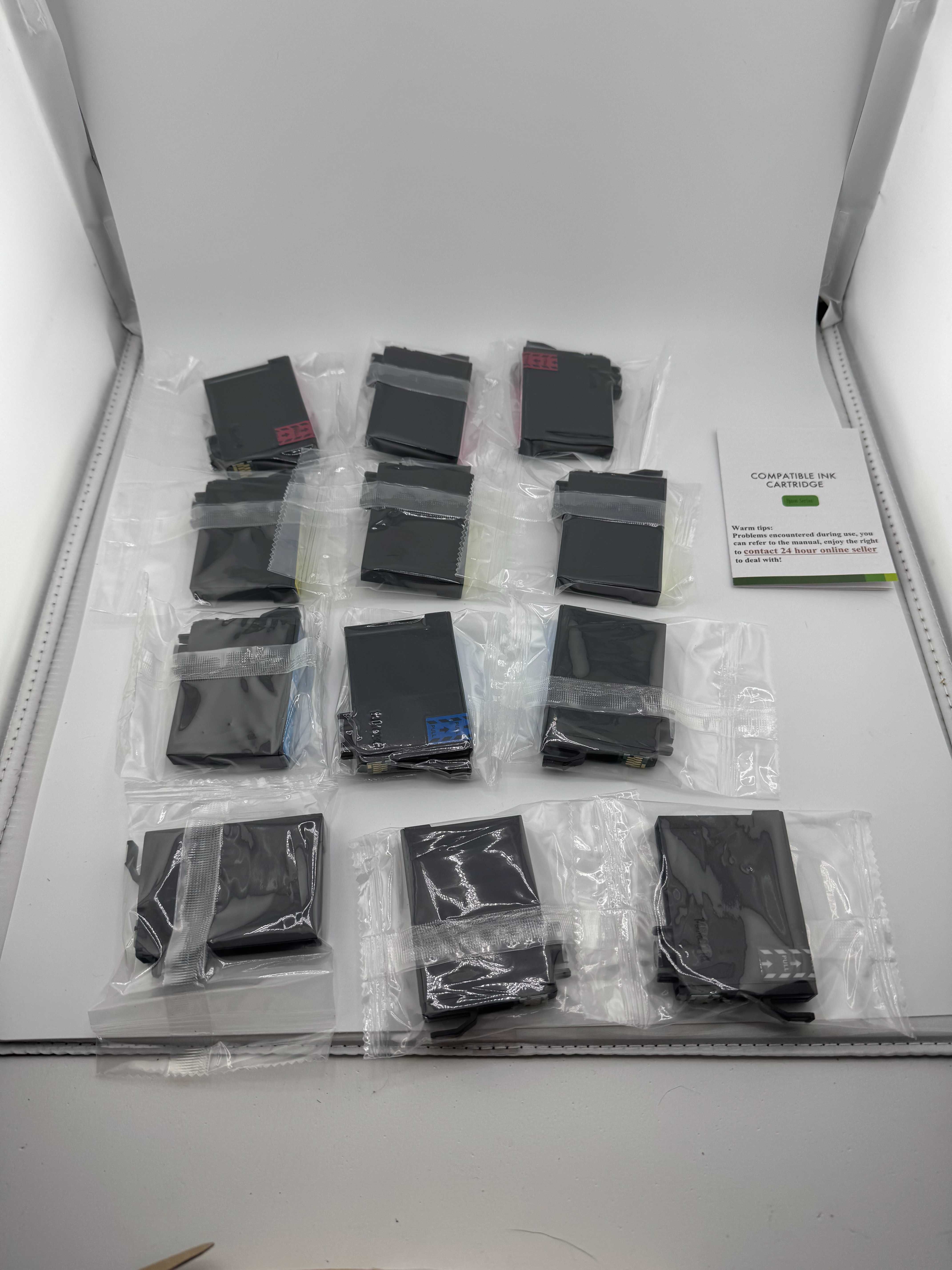 Tusze do drukarki 502XL 12 sztuk żółty czarny niebieski czerwony Epson
