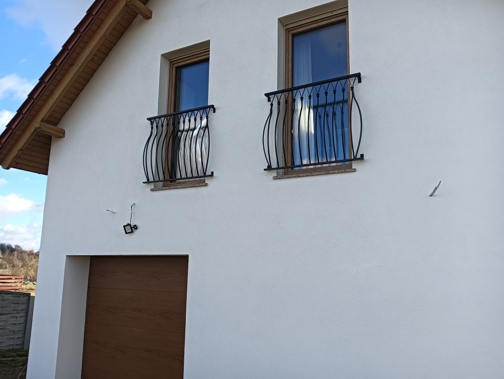 Barierka francuska balkonik na okno