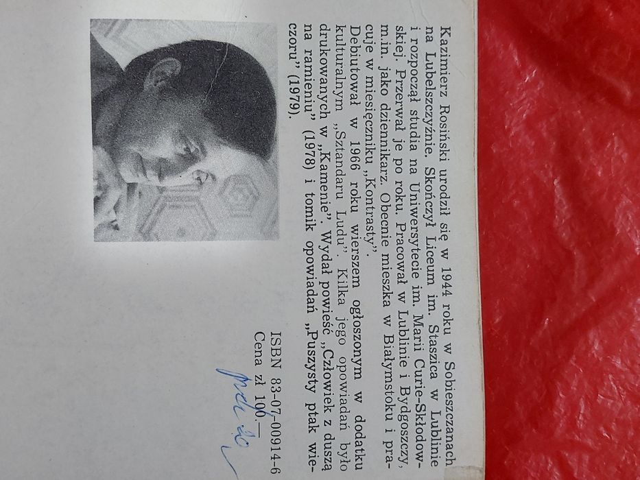 Stara Książka Siedlisko 1984rok