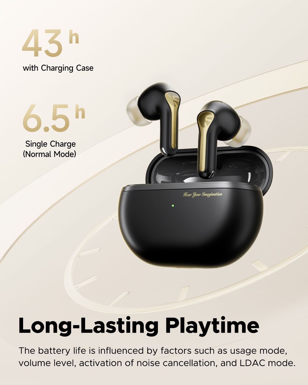 SoundPEATS Capsule3 Pro+ plus TWS/Bluetooth 5.3/ANC/LDAC