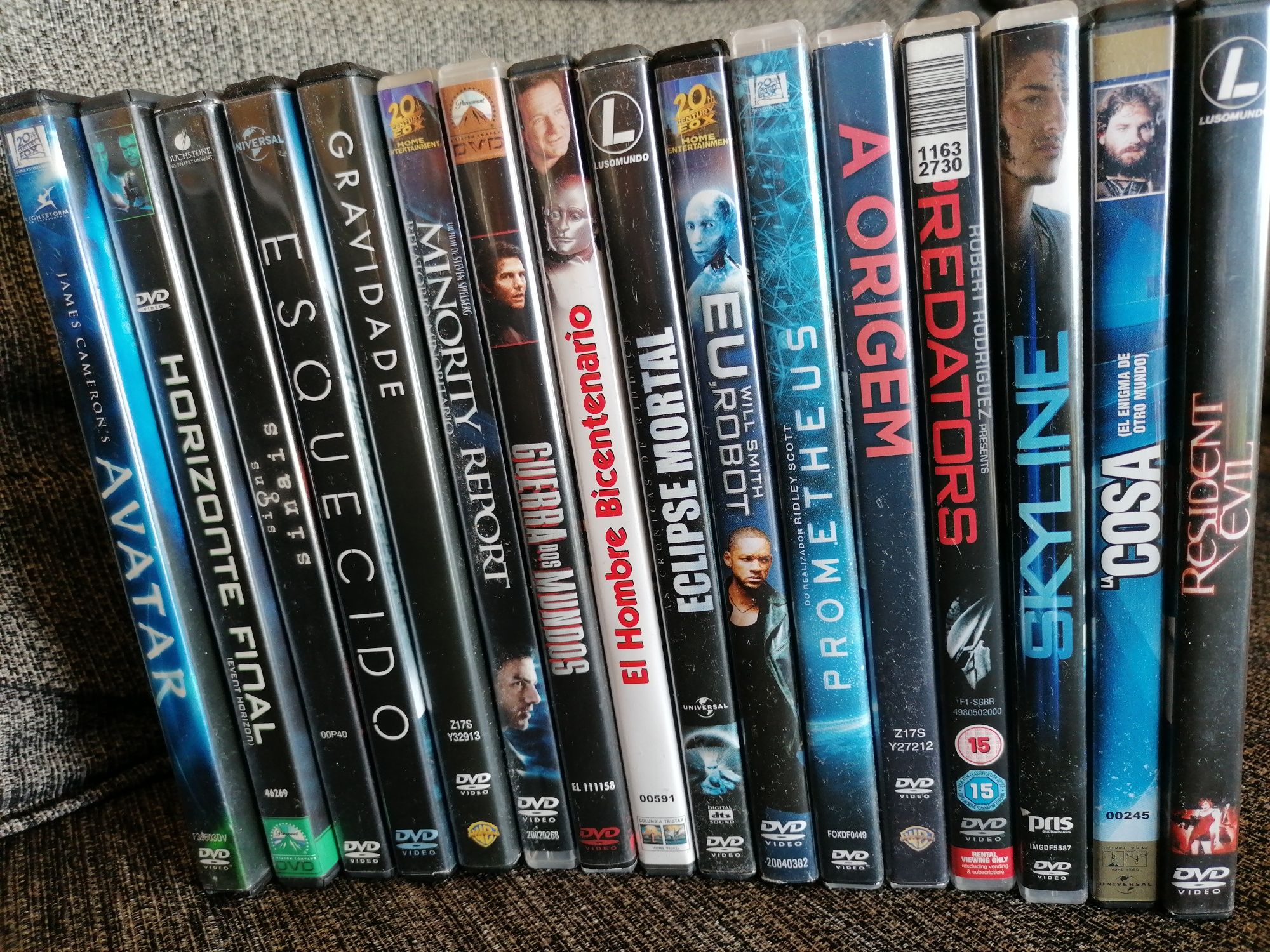 DVDs de ficção científica