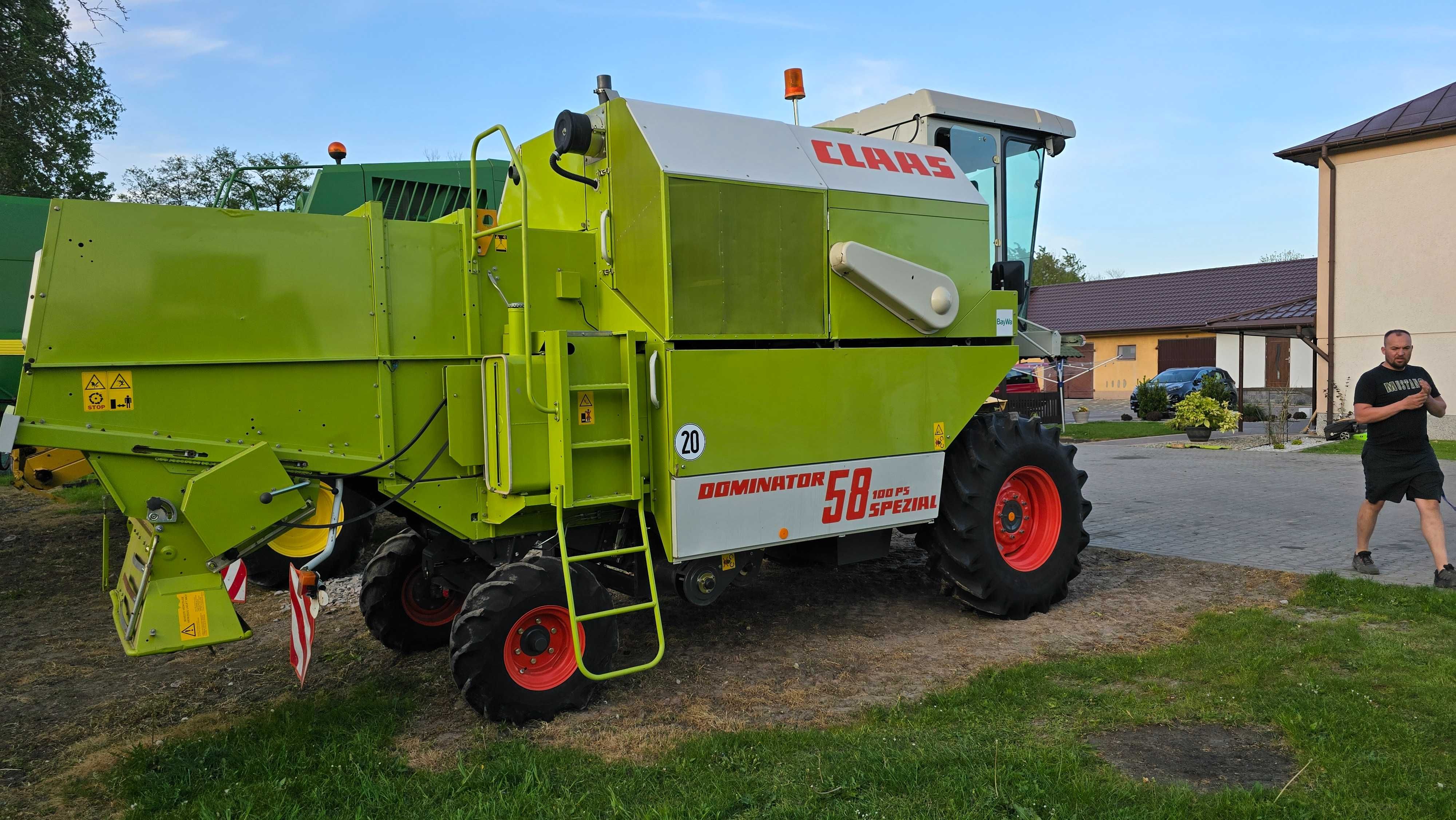 Claas dominator 58 S Special 100 tylko 1680 Mth Klima 3 D Niemcy