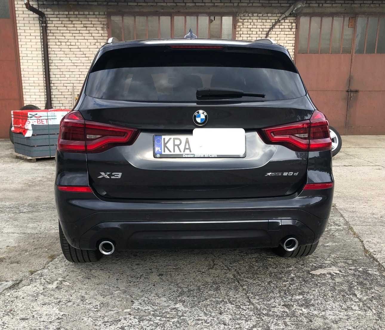 BMW X3 2018 2.0 Diesel xDrive Automat – Stan bardzo dobry
